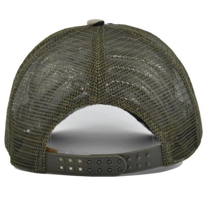 Camo USA Flag 4th of July Trucker Hat, BagMYGift