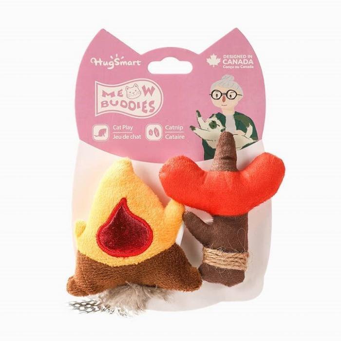 Camping Claws Campfire Sausage - Cat Toy, BagMYGift