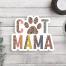 Cat Mama Vinyl Sticker, BagMYGift