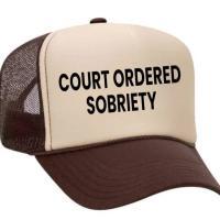 Court Ordered Sobriety Trucker Hat, BagMYGift