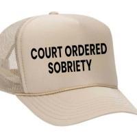 Court Ordered Sobriety Trucker Hat, BagMYGift