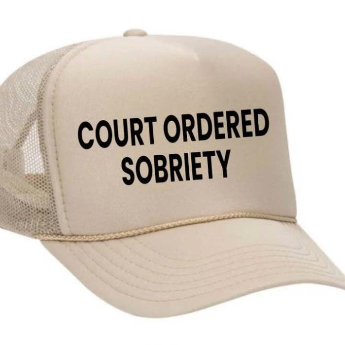 Court Ordered Sobriety Trucker Hat, BagMYGift