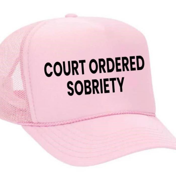 Court Ordered Sobriety Trucker Hat, BagMYGift