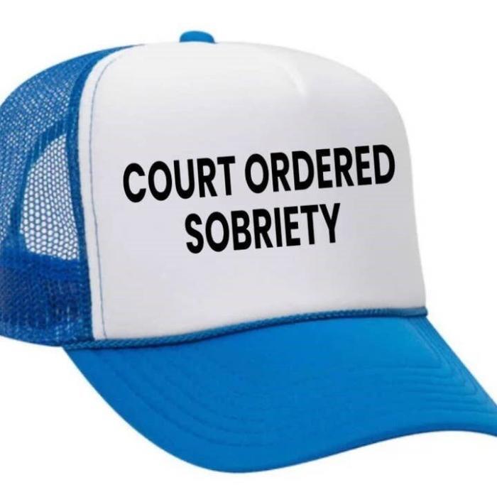 Court Ordered Sobriety Trucker Hat, BagMYGift