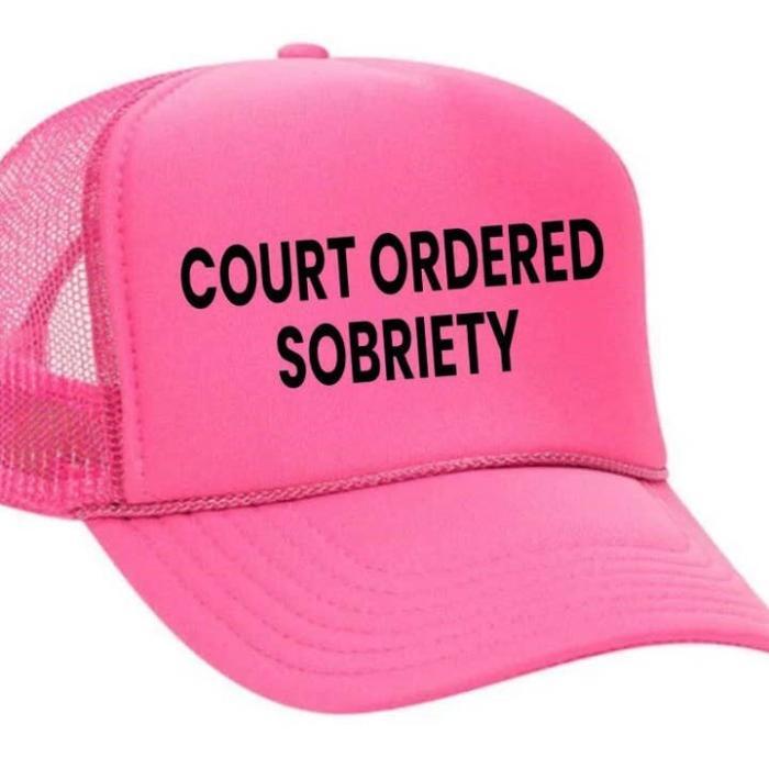 Court Ordered Sobriety Trucker Hat, BagMYGift