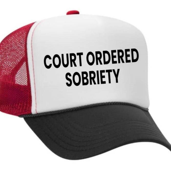 Court Ordered Sobriety Trucker Hat, BagMYGift