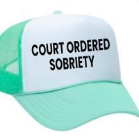 Court Ordered Sobriety Trucker Hat, BagMYGift