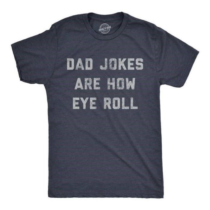 Dad Jokes How Eye Roll T-shirt, BagMYGift