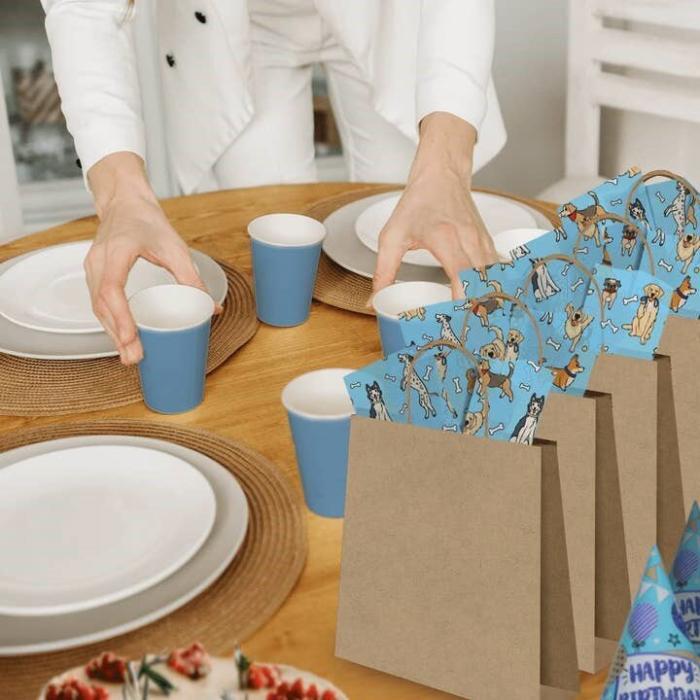 Dogs Premium Print Designer Tissue Paper, 12 Sheets