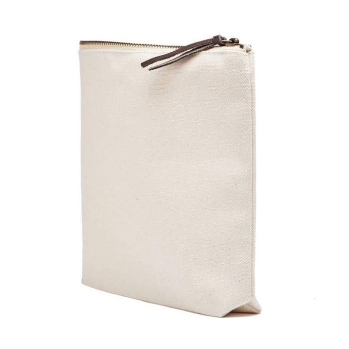 My Favorite Colors Are Black Zipper Pouch, BagMYGift