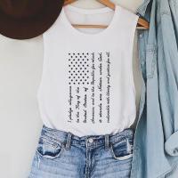 4th of July Flag Graphic Tank Top, BagMYGift