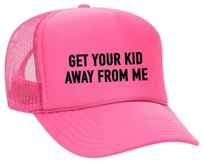 Get Your Kid Away from Me Trucker Hat, BagMYGift