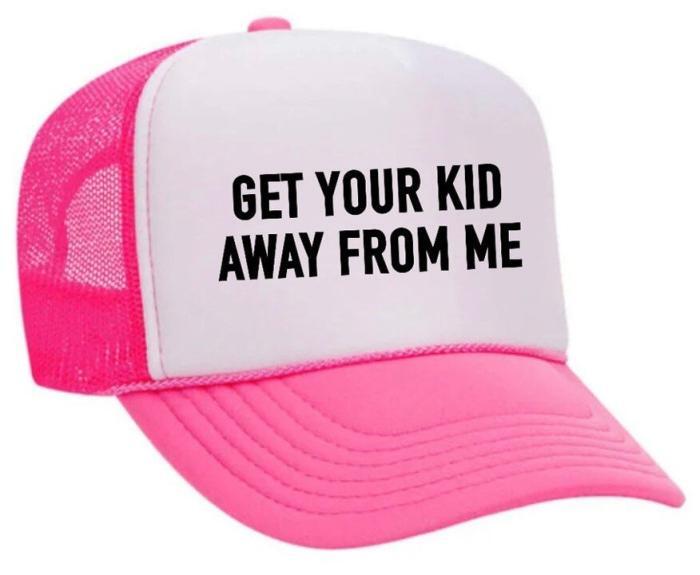 Get Your Kid Away from Me Trucker Hat, BagMYGift