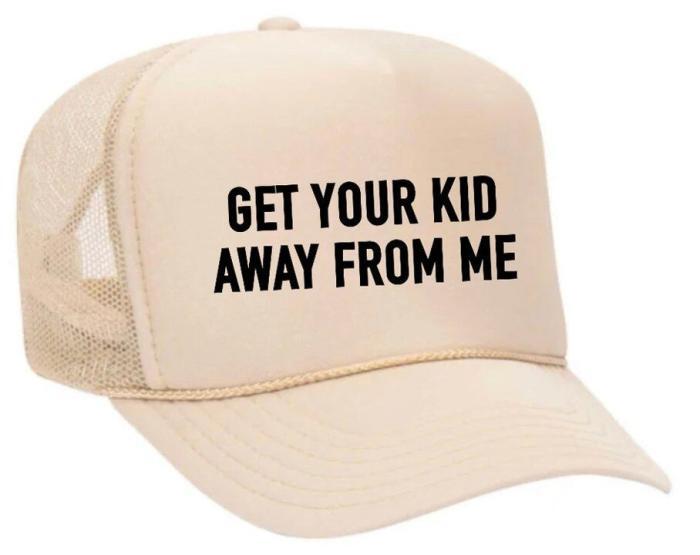 Get Your Kid Away from Me Trucker Hat, BagMYGift