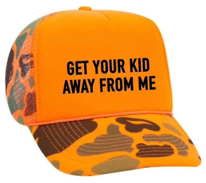 Get Your Kid Away from Me Trucker Hat, BagMYGift