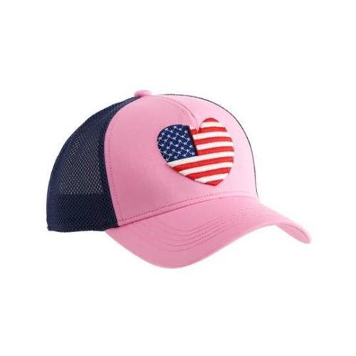 Heart Flag Trucker Hat, BagMYGift