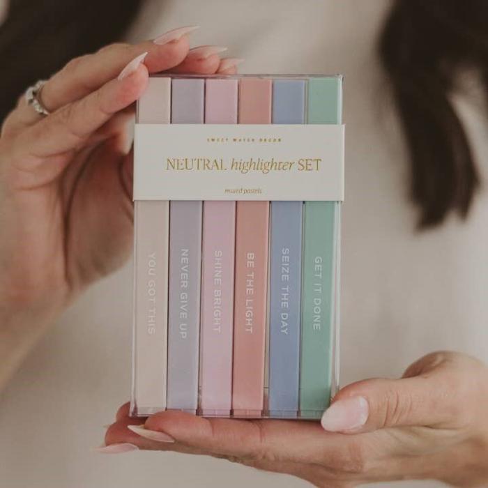 Neutral Highlighter Set, BagMYGift