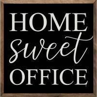 Home Sweet Office Black, BagMYGift