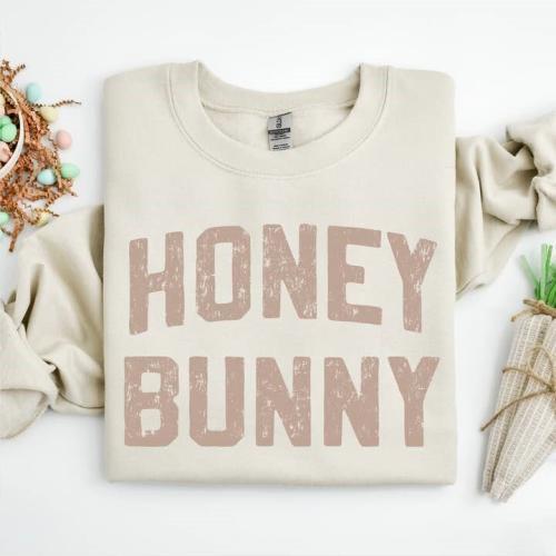 Honey Bunny Crewneck Sweatshirt, BagMYGift
