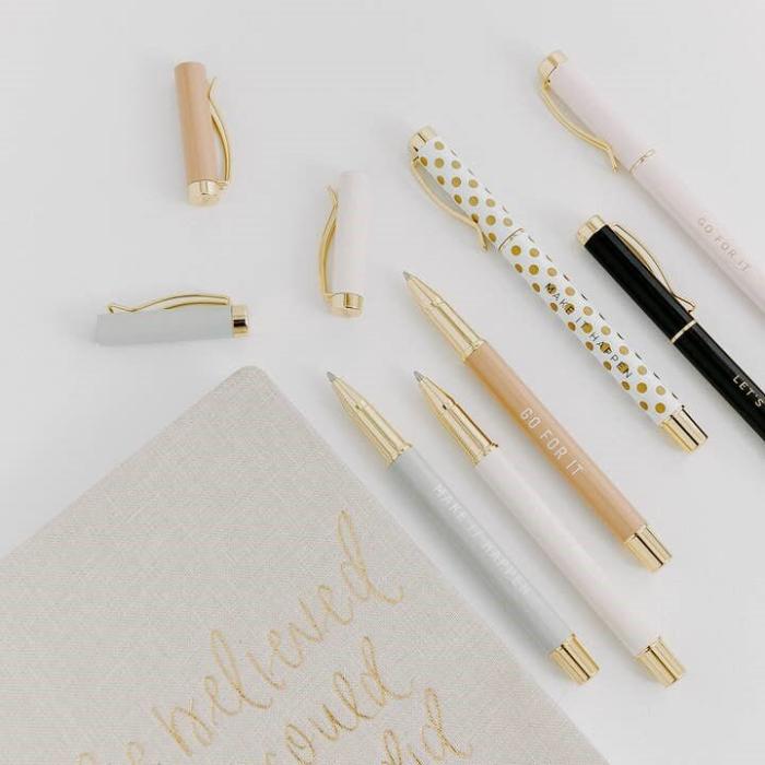 Inspirational Metal Pen Set, BagMYGift