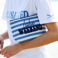 "Lake Weekend" Large Zip Pouch, BagMYGift