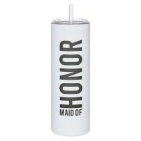 Matte Skinny Tumbler - Maid of Honor, BagMYGift