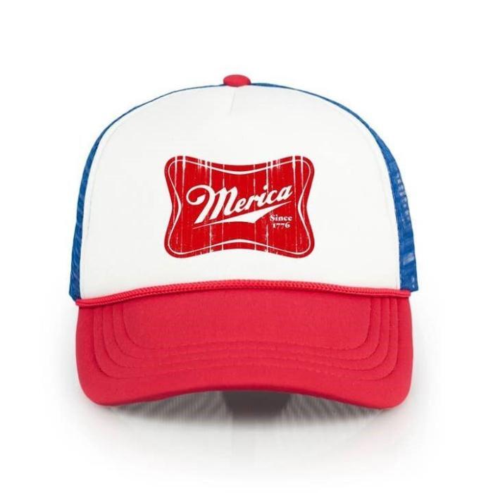 Merica Miller 4th of July Trucker Hat - Image 2