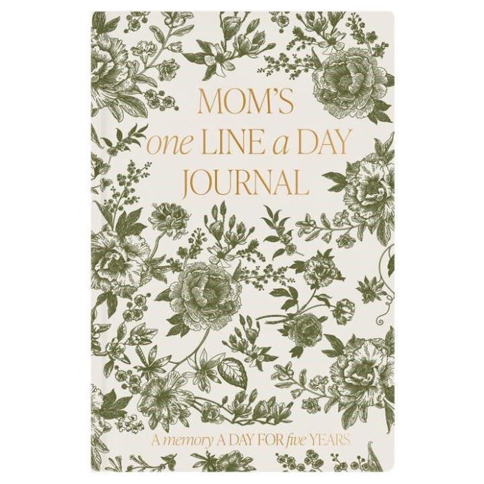 Mom's One Line A Day Leather Journal, BagMYGift