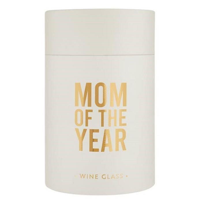 Stemless Wine Glass - Mom of the Year, BagMYGift