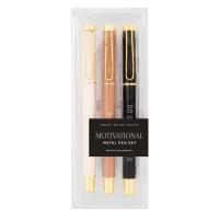 Motivational Metal Pen Set, BagMYGift