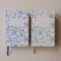 Blue Delft One Line A Day Fabric Journal, BagMYGIft