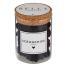 Satin Scrunchies Jar - Black Solid, BagMYGift