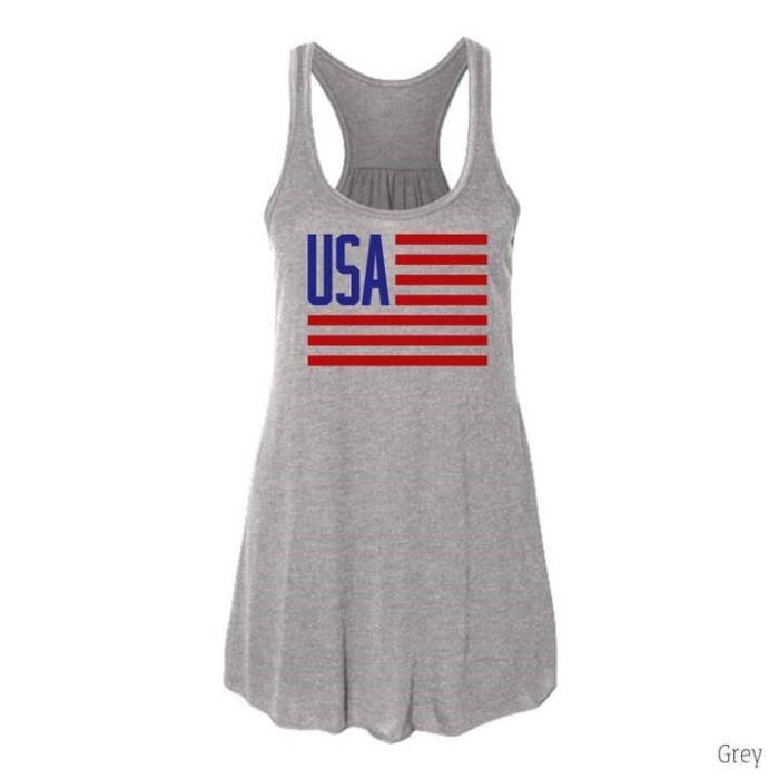 USA Flag 4th of July Tank Top, BagMYGift