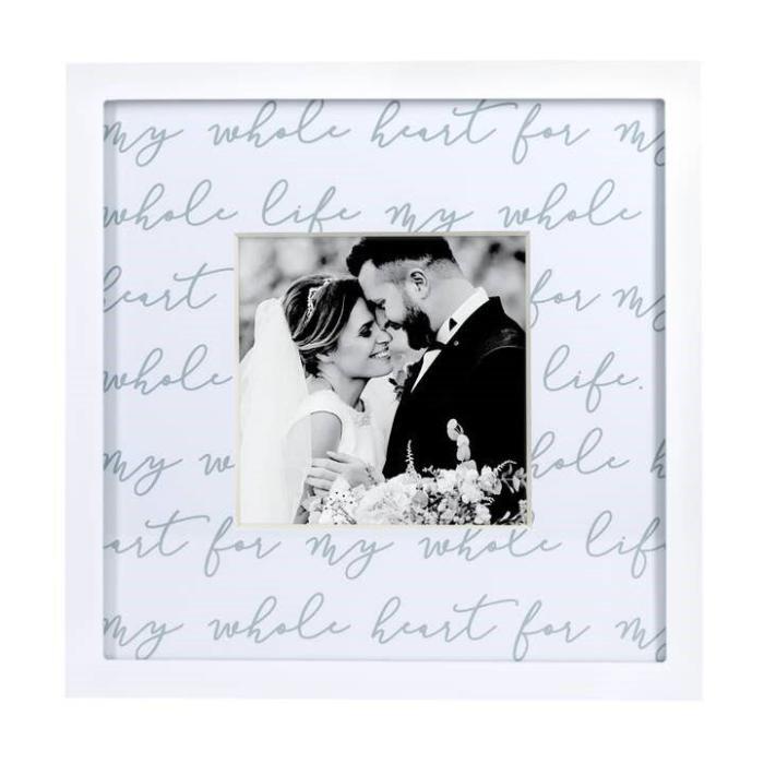 Wedding Script Photo Frame, BagMYGift