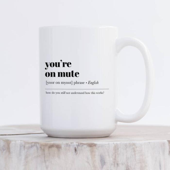 You're On Mute Office Mug, BagMYGift