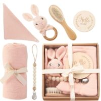 Welcome Baby Gift Box - Charming 6-Piece Set For Newborns