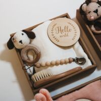 Welcome Baby Gift Box - Charming 6-Piece Set For Newborns