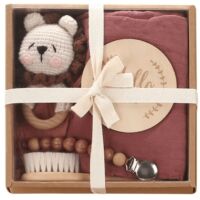 Welcome Baby Gift Box - Charming 6-Piece Set For Newborns