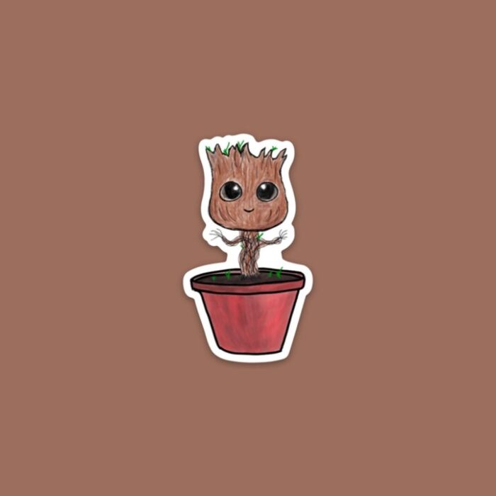 Baby Groot - Sticker, BagMYGift