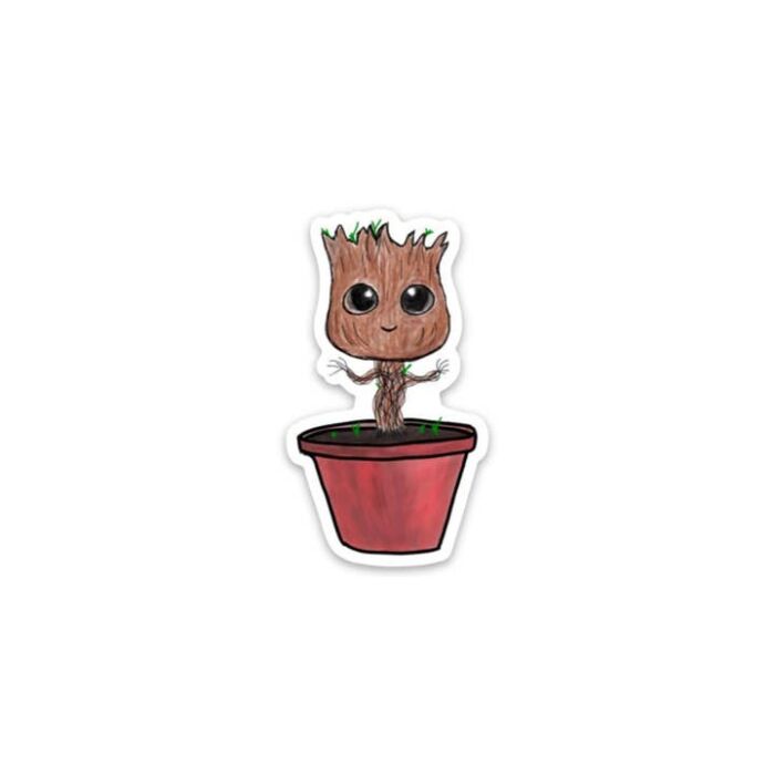 Baby Groot - Sticker, BagMYGift