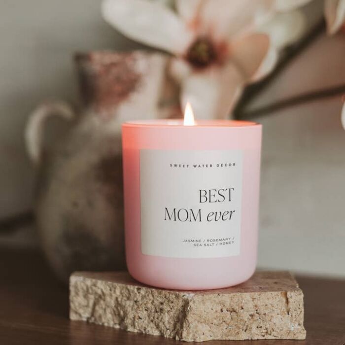 Best Mom Ever 15 oz Soy Candle, BagMYGift