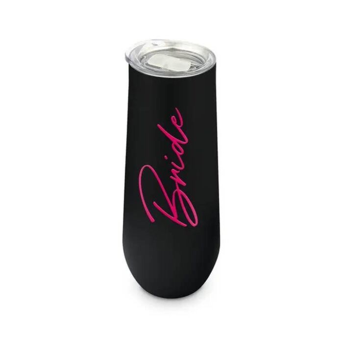 8 oz. Champagne Flute Tumbler - Vegas Bride, BagMYGift
