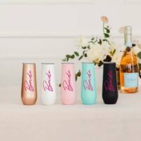 8 oz. Champagne Flute Tumbler - Vegas Bride, BagMYGift
