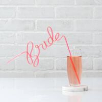 Bachelorette Party Silly Straw - Bride - Image 2