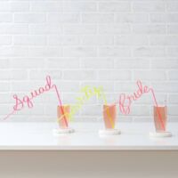 Bachelorette Party Silly Straw - Squad, BagMYGift