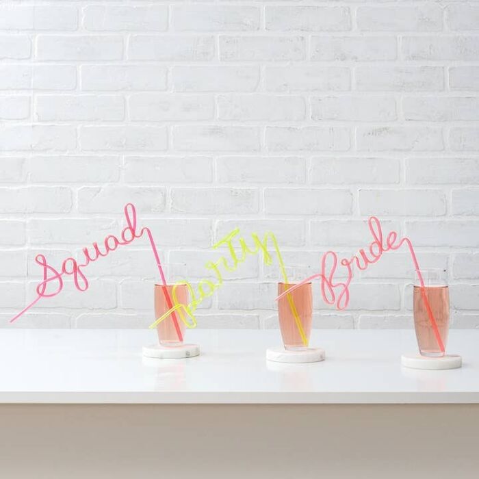 Bachelorette Party Silly Straw - Squad, BagMYGift