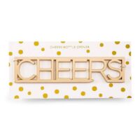Gold Cheers Bottle Opener Wedding Favor, BagMYGift