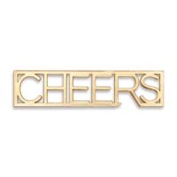 Gold Cheers Bottle Opener Wedding Favor, BagMYGift