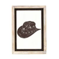 10x14 Reversible Frame Sign - Cowboy, BagMYGift