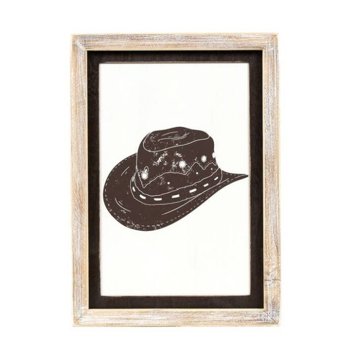 10x14 Reversible Frame Sign - Cowboy, BagMYGift